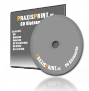 DVD gebrannt bedruckt und lackiert mit Plastikstecktasche