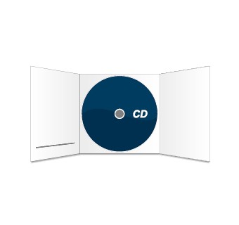 CD und 6s. CD-Digipack bedruckt