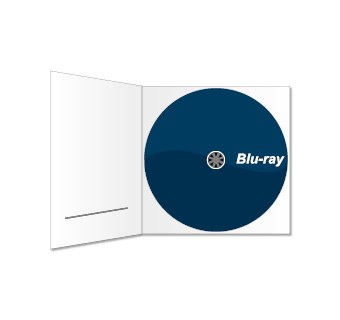 Blu-ray und CD-Digipack bedruckt