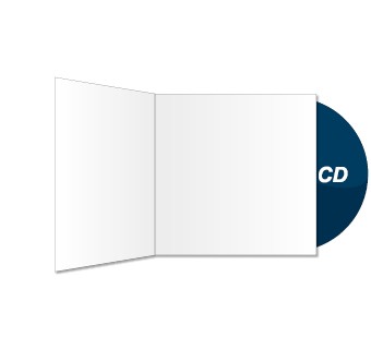 CD und CD-Sleeve bedruckt