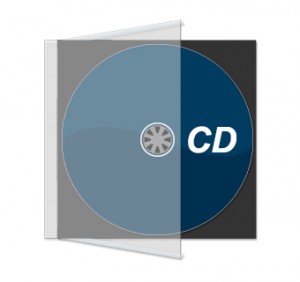 CD bedruckt mit Slimcase und CD-Cover